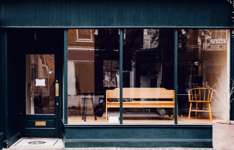 shop front windows and doors